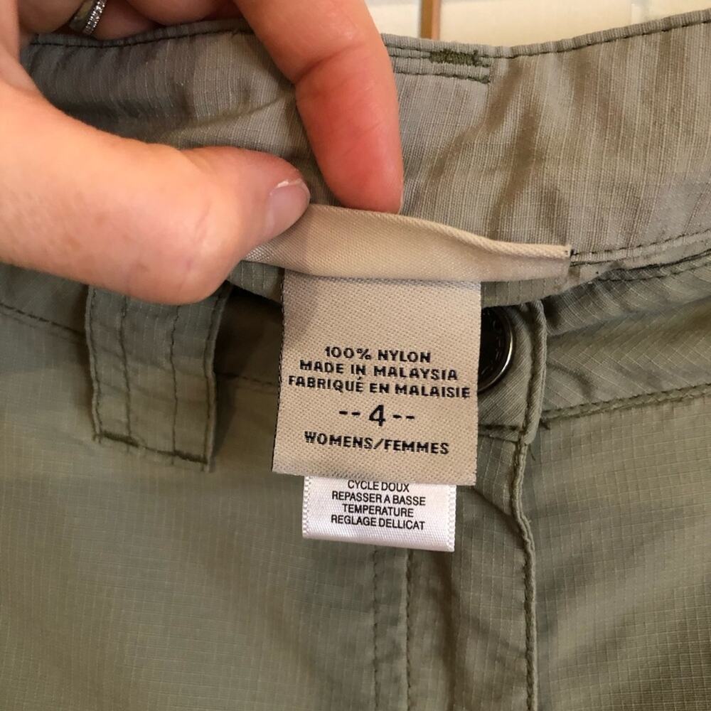 Ex Officio Sage Green Cargo Capri Hiking Pants - Picture 5 of 10